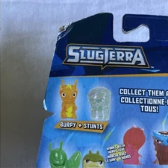 Slugterra Glimmer + Hexlet Toy Set - Orange and Blue Super Rare - Picture 3 of 7